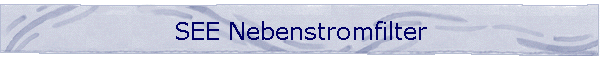 SEE Nebenstromfilter