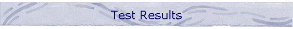 Test Results
